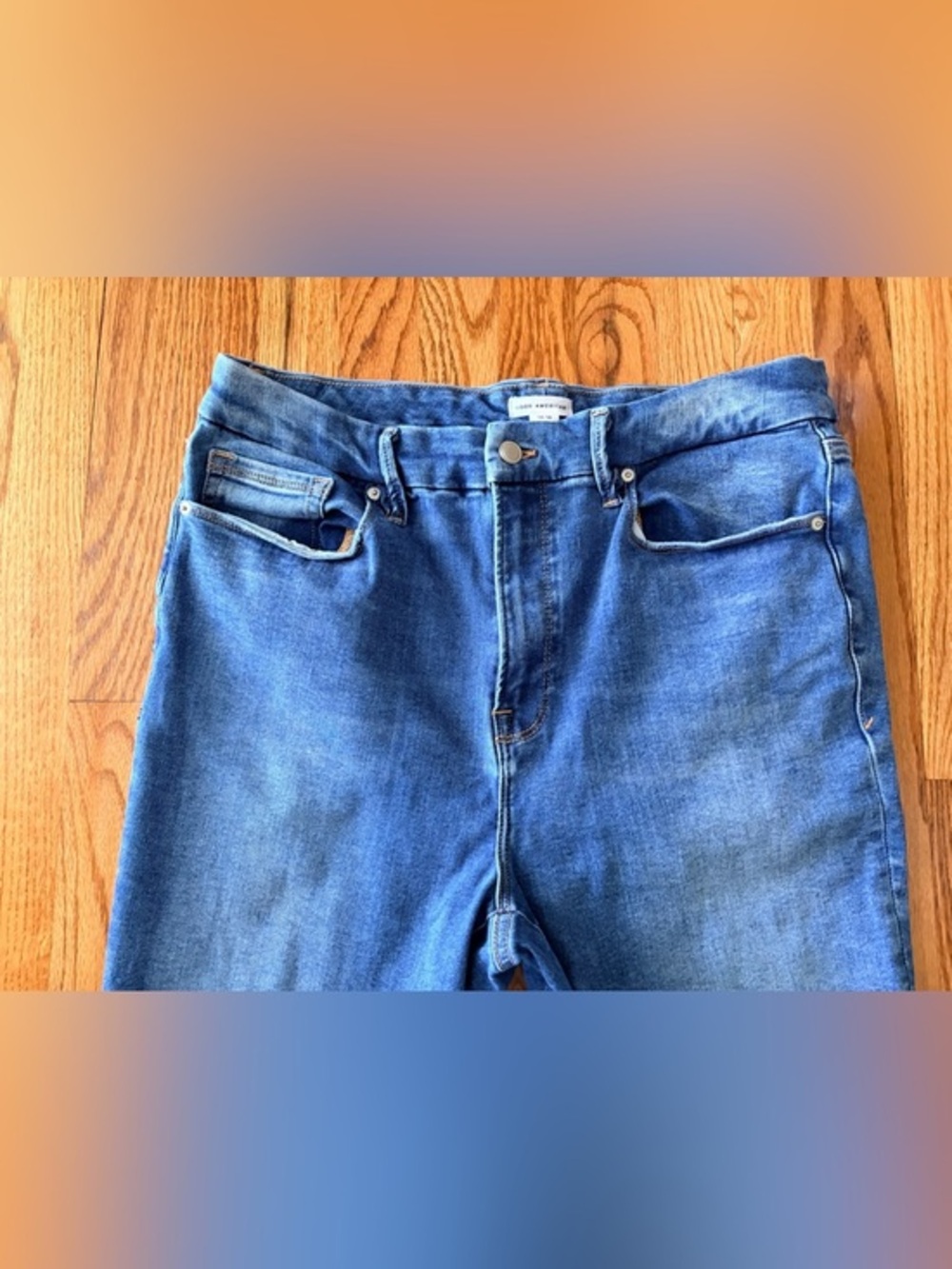 Good American Skinny Jeans in Indigo324 Stretch Size 14-18